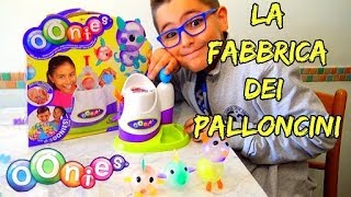 LA FABBRICA DEI PALLONCINI  OONIES  Leo Toys [upl. by Alyworth274]