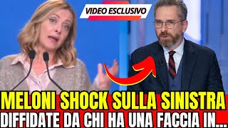 🔴 SHOCK MELONI SU LEPORE  quotDIFFIDATE DA CHI HA UNA FACCIA INquot LA VERITA CHE NESSUNO TI DICE [upl. by Maitund]