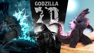 Evolution of Godzilla 19542024 70 Years Anniversary [upl. by Slaby]