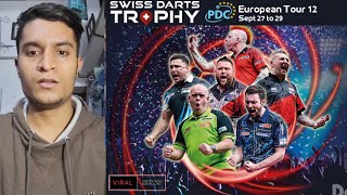 European Tour 12  2024 Swiss Darts Trophy  European Tour Darts [upl. by Eylatan775]