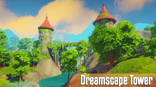 Dreamscape Tower  Stylized OpenWorld Environment for Unity [upl. by Feeney100]