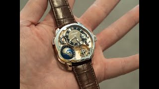 Greubel Forsey GMT Tourbillon Platinum REVIEW [upl. by Clementis]