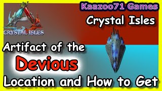 Artifact of the Devious Ark Crystal Isles  Location 💥 [upl. by Ahsenak748]