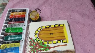 Door painting ll easypainting subscribers [upl. by Madonna132]