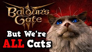 Can You Beat Baldurs Gate 3 As a Cat [upl. by Nylyoj]