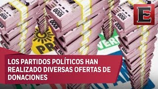 ¿Qué esperar del apoyo de los partidos políticos a los damnificados [upl. by Tirma750]