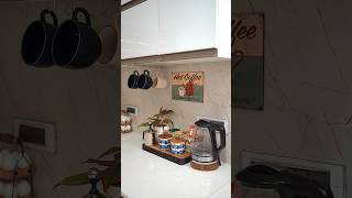 Home Cafe for Winters ☕️  Beautiful TeaCoffee Station in the Kitchen [upl. by Ab242]