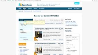 How to use Spareroomcouk to discover average room rents [upl. by Hsivat763]