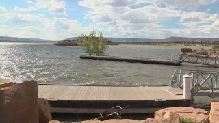 High water levels at Abiquiu Lake impacting recreation [upl. by Lipson406]