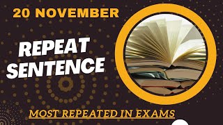 PTE Speaking Repeat Sentence 2024  repeat sentence practice pte [upl. by Sothena57]