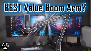 Best Boom Arm In 2022 Great For Seiren Mini Solocast Blue Yeti amp More [upl. by Nirrac647]