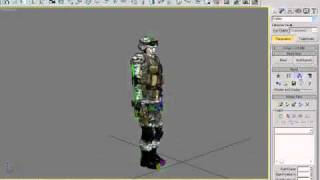 Adding bip Files to Character  3DS MAX [upl. by Asiret]