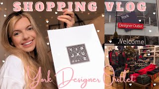 YORK DESIGNER OUTLET SHOPPING VLOG  Come Shopping With Me To York Designer Outlet 2024 ✨ [upl. by Obidiah737]