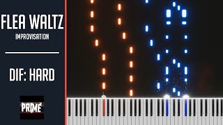 Flea Waltz Improvisation  Flohwalzer  Piano Tutorial Hard [upl. by Eillas272]