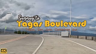 Sagñay to Tagas Boulevard San Jose Camarines Sur [upl. by Arimas]