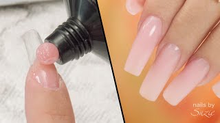 Apply Tips with Hybrid Gel [upl. by Llezom]