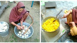 Salgum ki sabzi  salgam recipe by Village Woman 😜 Rural Village life of Punjab India [upl. by Hiram116]