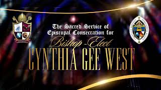 Elevation Service of BishopElect Cynthia GeeWest  Triumphant Christian Church [upl. by Hetti]