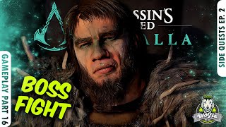 HOW TO DEFEAT GRENDEL WITH A SINGLE MOVE  Assassins Creed Valhalla Walkthrough Gameplay Part 16 [upl. by Bibby]