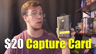 Vivitar Capture Card Is this 20 Capture Card Worth Buying [upl. by Aysahc]