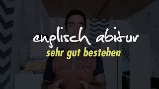 ENGLISCH ABITUR SEHR GUT BESTEHEN  Tipps amp Tricks  studyrunner [upl. by Cardie]