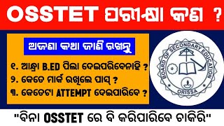 What Is OSSTET Exam  Osstet EXAM 2024  Osstet Syllabus  Osstet Exam  Osstet Class 2024 [upl. by Chemar]