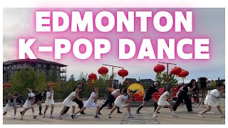 EDMONTON KPOP DANCE at MID AUTUMN GRIESBACH 4K [upl. by Ellehcin498]