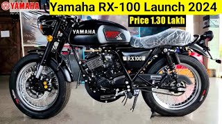 New Yamaha RX100 Launch 2024  Full Details Review [upl. by Nyhagen]