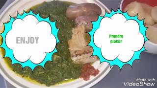 Pondu ya limbondo na mbisi ya moto moko  Congolese recipe  recette congolaise [upl. by Tollman]