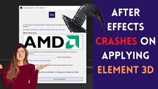 After Effects Crashes on Applying Element 3D  Motion Tutor [upl. by Anawk]