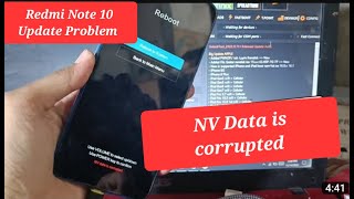 Redmi Note 10 Update Automatic On Off Nv Data is Corrupted Problem Solution [upl. by Nereil]