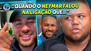 HISTÓRIA INÉDITA COM NEYMAR NA LIGAÇÃO DE VÍDEO [upl. by Eresed]