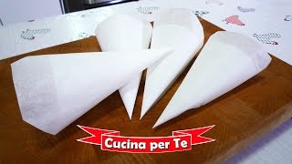 Sac à poche fai da te  Tutorial  Scuola di Cucina [upl. by Joletta557]