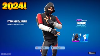 HOW TO GET IKONIK SKIN amp SCENARIO EMOTE CODES NOW FREE IN FORTNITE [upl. by Arraik267]