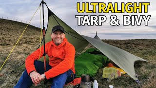 FAILED Experiment  My New ULTRALIGHT Tarp and Bivvy Set Up [upl. by Artemus]