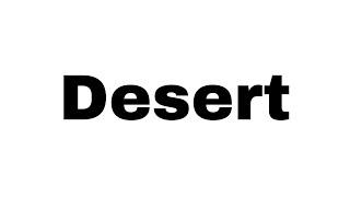 What is Desert in Hindi  Desert kya hota hai  Geographical Terms [upl. by Dustan]