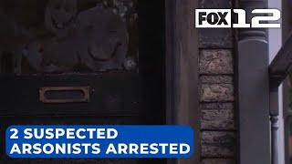 Arsonists arrested in Portland [upl. by Hubie278]