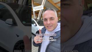 Elektroauto ohne PVAnlage taugt nicht 🤯 Tesla Elektroauto YouTubeCreatorCommunity [upl. by Natica]