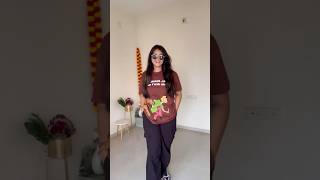 casual casuallook streetstyle style fashion trending tshirt parachutepantsshortsviralvideo [upl. by Kermit812]