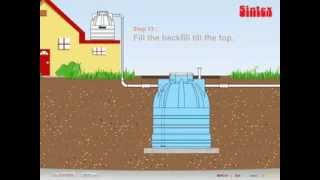 SINTEX UNDERGROUND WATER TANK INSTALLATION [upl. by Weidman954]