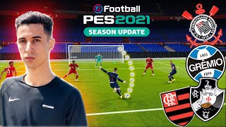 O INÍCIO MODO CARREIRA PES 2021 COM NOVO TIME VIDA DE JOGADOR 01 ‹ Rikinho › [upl. by Daloris244]