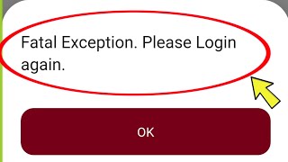 PNB one Fix Fatal Exception Please Login again Problem Solved [upl. by Summons469]