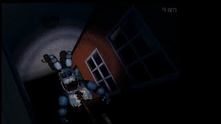 Nightmare Bonnie with wheels Dittophobia Bonnie FNaF 4 Mods [upl. by Adnylem380]