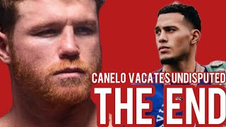 THE END “Canelo No Longer Undisputed And Shuts The Door In Benavidez Face for any future Fight” [upl. by Refenej]