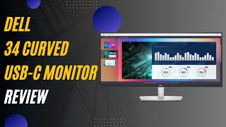 Dell 34 Curved USBC Monitor S3423DWC Is it Worth the Price  Review [upl. by Ennagroeg]