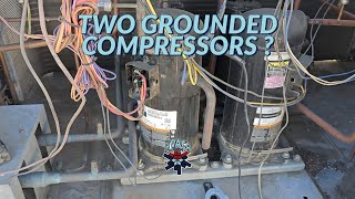 TWO GROUNDED COMPRESSORS [upl. by Ellene943]