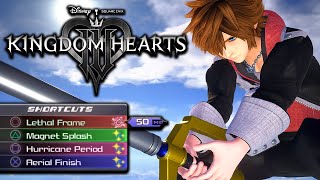 Playable Kingdom Hearts 4 Sora is MIND BLOWING [upl. by Dlorah]