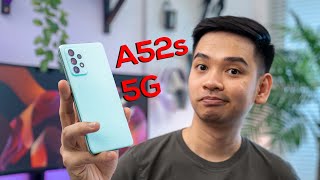 HP Midrange tambah SERU Review Samsung Galaxy A52s 5G [upl. by Ahsar]