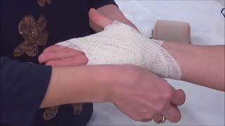 Bandage hand  Zavoj šaka [upl. by Brace]