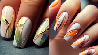 Beautiful and Modern Nail art Encapsulating nail polish designs in 2024 [upl. by Lewse]